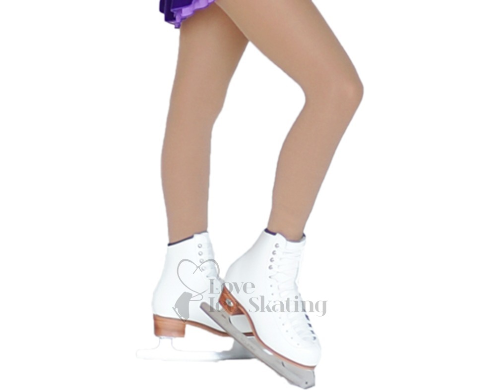 Chloe Noel Ice Skating Footed Tights - TF8830 - Light Tan Matte Figure  Skating