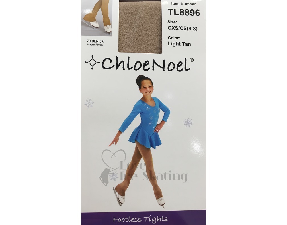 Footless Over the Heel Ice Skating Tights - Love Ice Skating