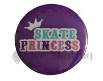 Skate Princess on Purple Badge