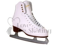 Graf 500 White Ladies Figure Ice  Skates 