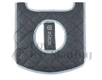 Zuca Slate Grey / Blue Reverse Seat Cushion