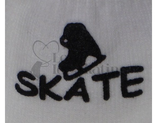 Ice Skate Logo Stamped Magic Stretch Gloves 