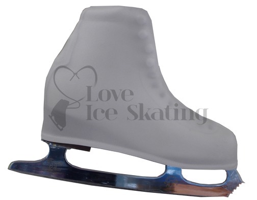 White Figure skating Boot Covers Adult
