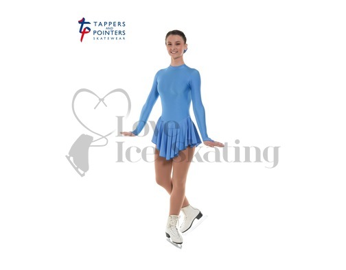Ice Skating Dress Cornflower Blue by Tappers and Pointers