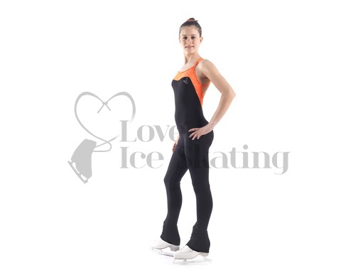 Sagester 606 Black Figure Skating Unitard / Bodysuit / Overall