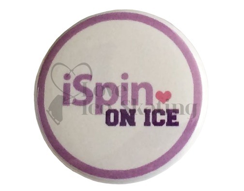 iSpin on ice Badge