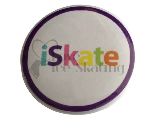 iSkate Rainbow Colour Badge