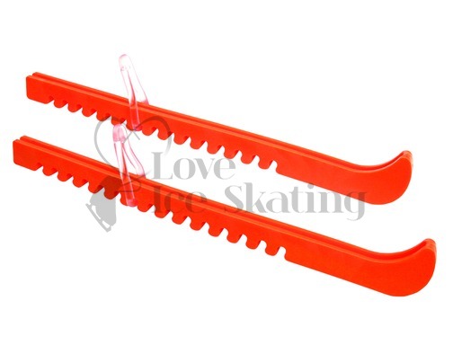 Ice Skate Figure Blade Guards Neon Orange by A&R