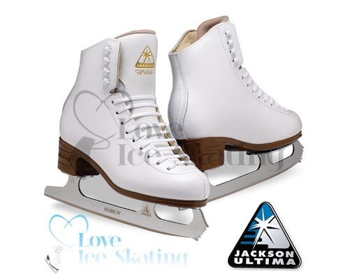 Jackson 1791 Artiste Figure Skates White Senior