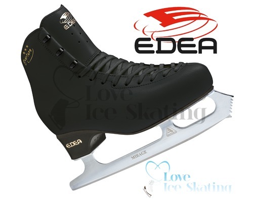 Edea Overture Figure Skates Black - Junior - Love Ice Skating