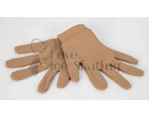 Nude Figure Skating Competition Gloves 