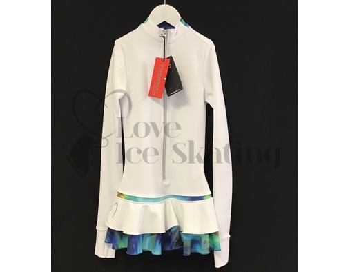 Thuono White Collection Dress Wild Blue