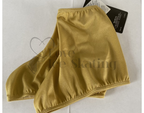 Adult Gold Figure skating Boot Covers 
