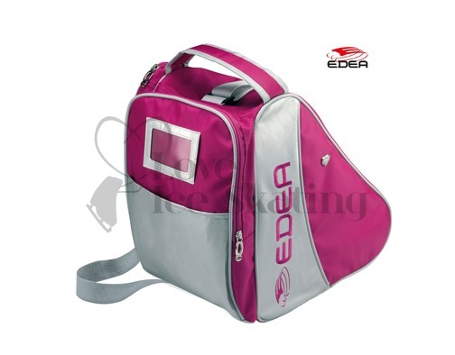 Edea Pink & Silver Ice Skating Bag Love