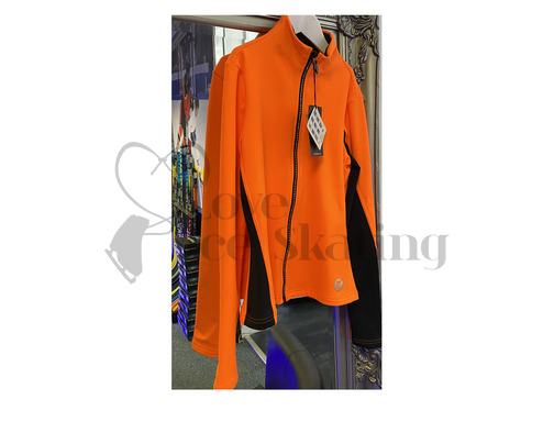 Thuono Performance Hello Skating Jackets Orange Crystal Zip