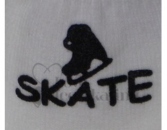 Ice Skate Logo Stamped Magic Stretch Gloves 