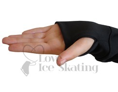 JIV Ladies Figure Skating Training Jacket Black