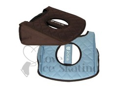 Zuca Seat Cushion Reversible Turquoise / Brown