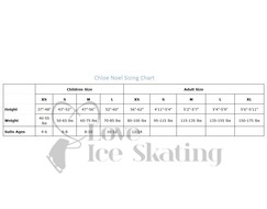 Ice Skating Tights Over the boot Medium Tan By Chloe Noel