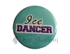 Ice Dancer on Teal badge