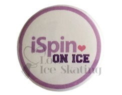 iSpin on ice Badge