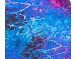 Thuono Bioceramic Ice Skating Shorts Glitter Explosion Blue