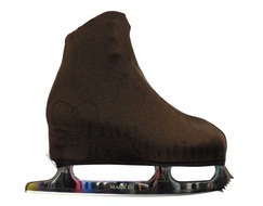 Brown Figure skating Boot Covers Youth