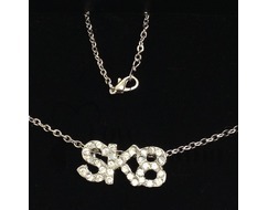 Jerry's SK8 Crystal Ice Skating  Necklace  by Jerry's 1299