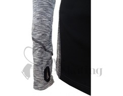 ES Melange Ultra lightweight long sleeve top Grey