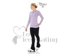 Mondor Blue Lilac 4501 Strata Ice Skating Training Top