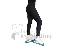 Black Ice skating Fleece lined Leggings 