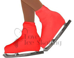 Chloe Noel Ice Skate Boot Covers Coral Youth 