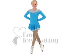 Chloe Noel Figure Skating Dress Blue