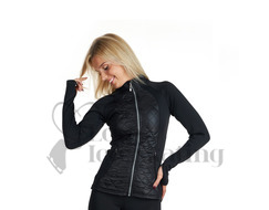 Jiv Ice Pro Skating Jacket in Black