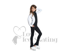Jiv Dynamic Black & White Skating Jacket