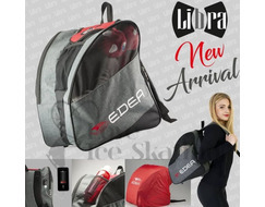 Edea Libra Ice Skate Backpack  - Black/Charcoal