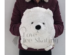Ice Skating Plush Polar Bear Hand Warmer