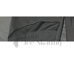 Mondor Supplex® Black with Mesh Ice Skating Leggings